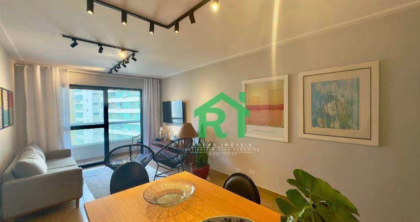 Apartamento à venda na Praia das Pitangueiras, 2 Quartos, 1 Vaga, Vista Mar, Guarujá SP