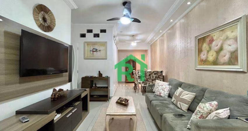Apartamento è venda na Praia do Tombo I Rocha Imóveis Guarujá.