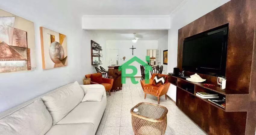 Apartamento com 3 dormitórios à venda, 85 m² por r$ 430.000 - enseada - guarujá/sp