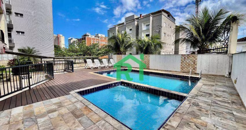 Apartamento com 2 dormitórios à venda, 75 m² por R$ 270.000 - Enseada - Guarujá/SP