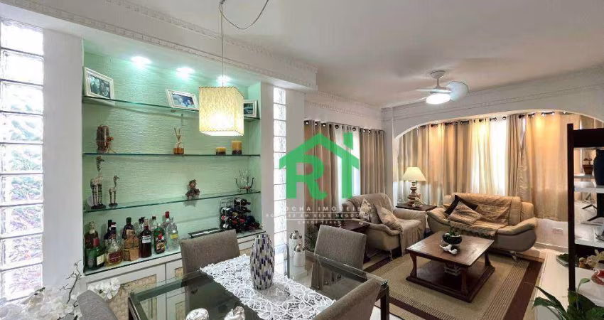Apartamento Reformado, 2 Dormitórios (2 Suítes), 1 Vaga, Tombo, Guarujá/SP