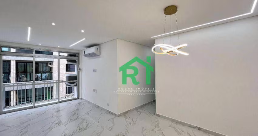Apartamento Reformado, 3 Dormitórios (1 Suíte), 1 Vaga, Jardim Astúrias, Guarujá/SP