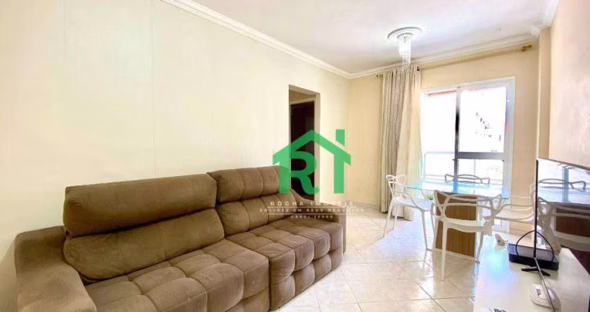 Apartamento com 2 dormitórios, 65 m² - venda por R$ 320.000,00 ou aluguel por R$ 4.159,31/mês - Enseada - Guarujá/SP