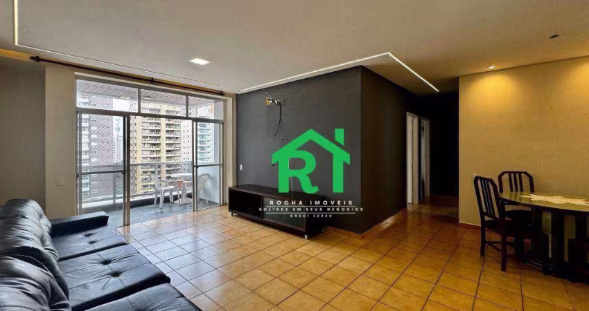 Apartamento com 3 dormitórios à venda, 115 m² por R$ 650.000 - Pitangueiras - Guarujá/SP