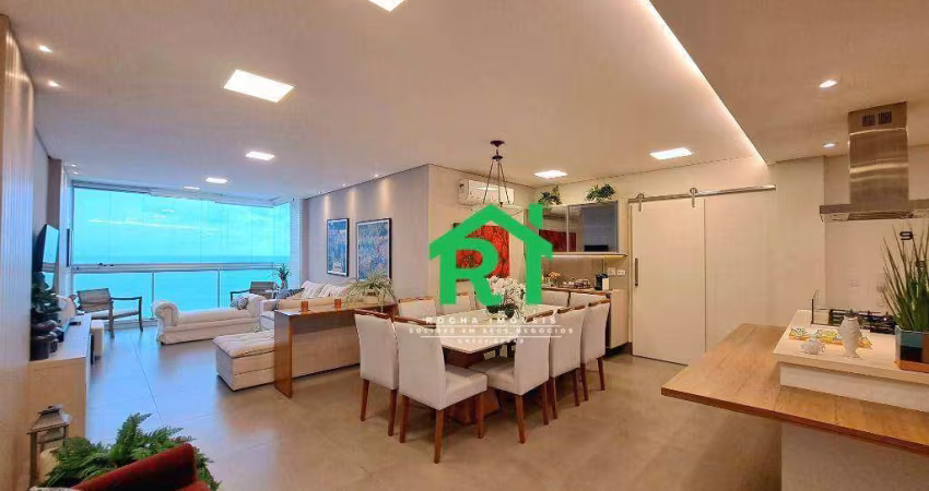 Apartamento com 4 dormitórios à venda, 184 m² por R$ 1.830.000,00 - Jardim Astúrias - Guarujá/SP