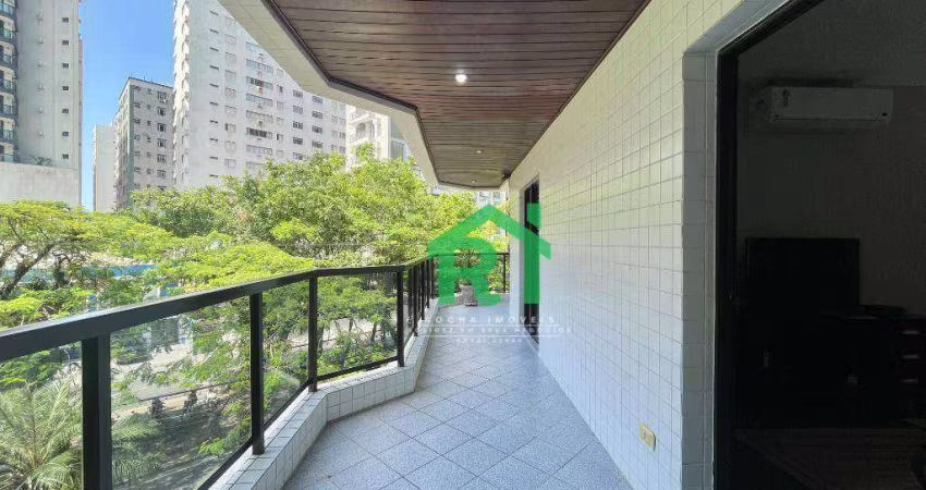 Apartamento com 4 dormitórios, 130 m² - venda por R$ 795.000,00 ou aluguel por R$ 7.600,00/mês - Pitangueiras - Guarujá/SP