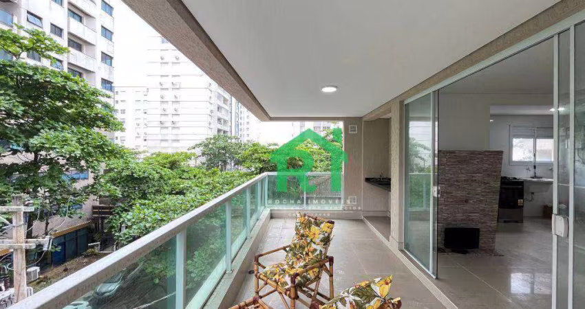 Apartamento com 3 dormitórios, 86 m² - venda por R$ 1.000.000,00 ou aluguel por R$ 6.200,00/mês - Pitangueiras - Guarujá/SP