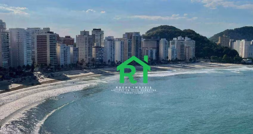 Apartamento Frente Mar, 2 Dormitórios (1 Suíte), 1 Vaga, Jardim Astúrias, Guarujá/SP