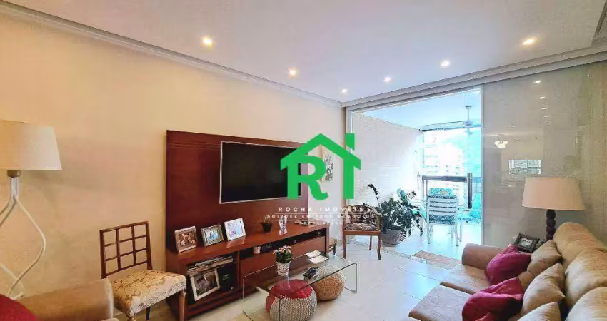 Apartamento com 3 dormitórios à venda, 125 m² por R$ 650.000 - Pitangueiras - Guarujá/SP