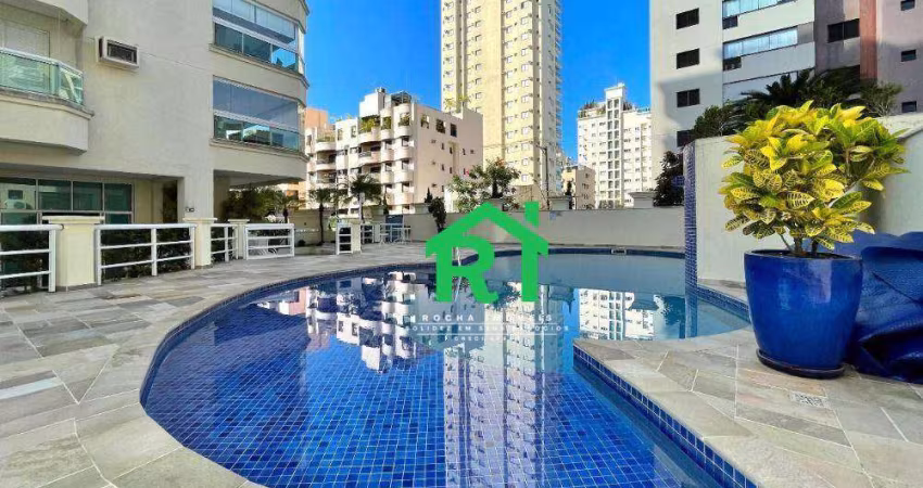 Apartamento à beira mar com 3 dormitórios (3 suítes), 2 vagas, lazer, Praia da Enseada, Guarujá/SP