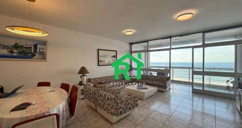 Apartamento com 3 dormitórios para alugar, 181 m² por R$ 6.000,00/mês - Pitangueiras - Guarujá/SP