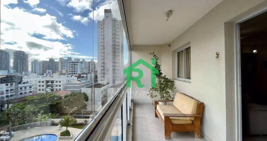 Apartamento com 2 Dormitórios (2 Suítes), 2 Vagas, Lazer, Jardim Astúrias, Guarujá/SP