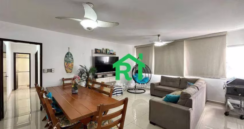 Apartamento com 2 dormitórios, 1 vaga, jardim astúrias, guarujá/sp
