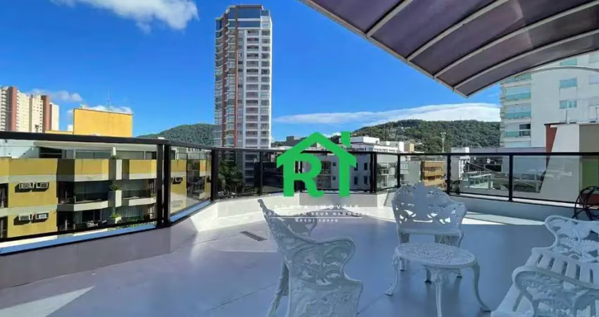 Cobertura com 5 Dormitórios (2 Suítes), Vista a Mar, 3 Vagas, Enseada, Guarujá/SP