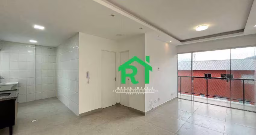 Apartamento com 1 dormitório, 1 vaga, lazer, Enseada, Guarujá/SP