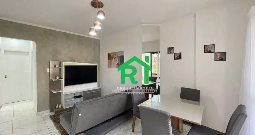 Apartamento com 2 quartos (1 suíte), lazer, 1 vaga i praia das astúrias, guarujá/sp