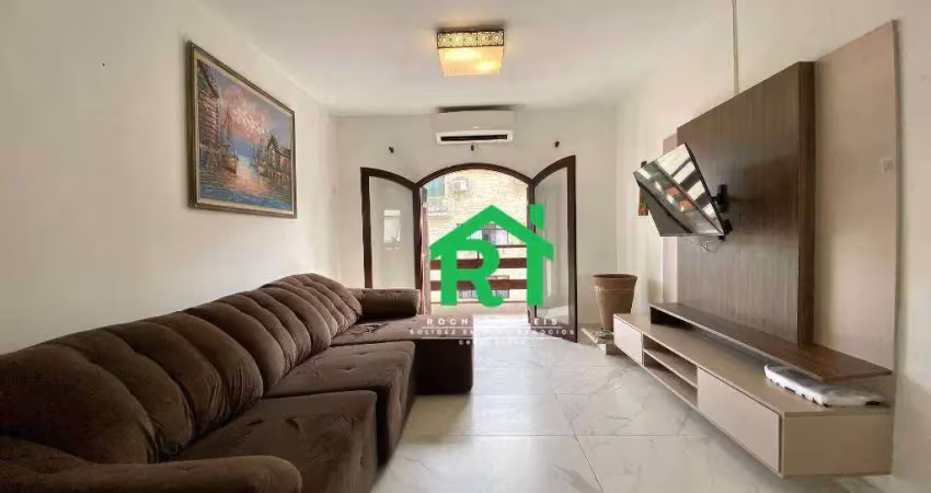 Apartamento à beira mar com 3 dormitórios (1 suíte), 1 vaga, Praia da Enseada, Guarujá/SP