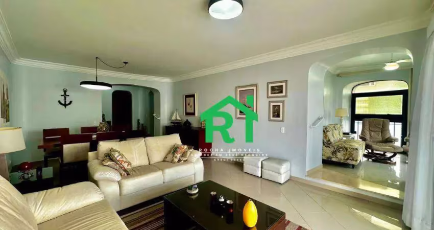 Apartamento beira mar, 3 dormitórios ( 3 suítes), 2 vagas, pitangueiras, guarujá/sp.