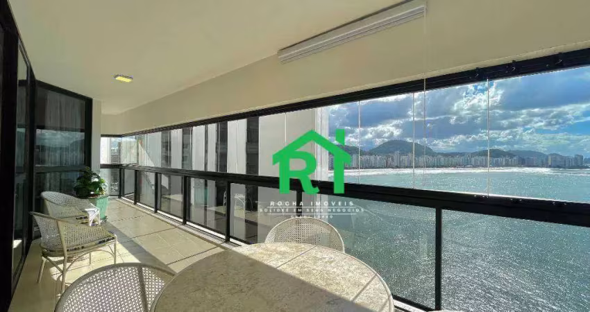 Apartamento com 3 dormitórios, 160 m² - venda por r$ 1.690.000,00 ou aluguel por r$ 16.000,00/mês - jardim astúrias - guarujá/sp