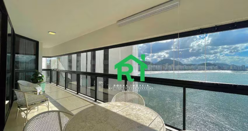 Apartamento com 3 dormitórios, 160 m² - venda por r$ 1.690.000,00 ou aluguel por r$ 16.000,00/mês - jardim astúrias - guarujá/sp
