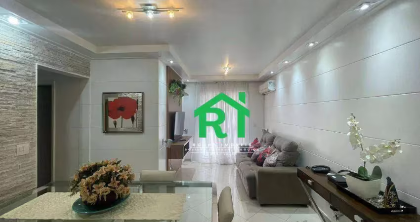 Apartamento à venda em praia das pitangueiras, 3 dormitórios, 2 vagas, piscina, guarujá/sp