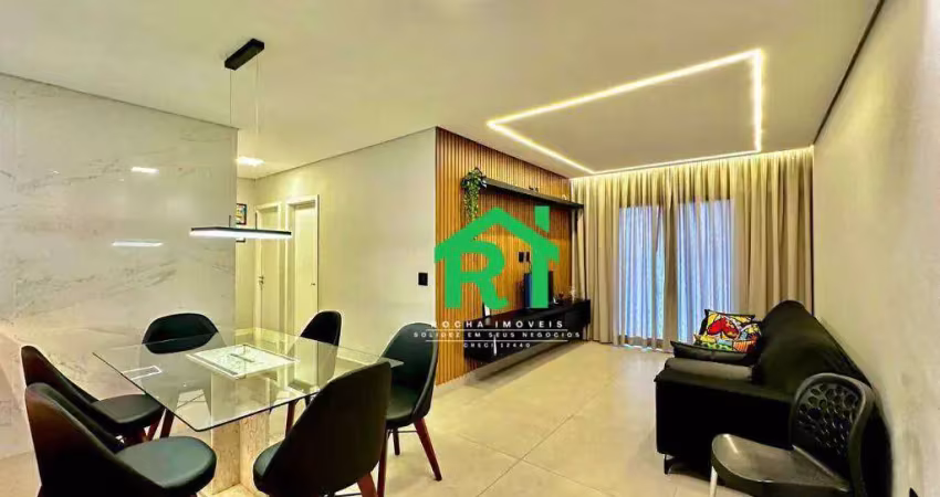 Apartamento à beira mar com 3 quartos (1 suíte) à venda em pitangueiras, guarujá | rocha imóveis guarujá