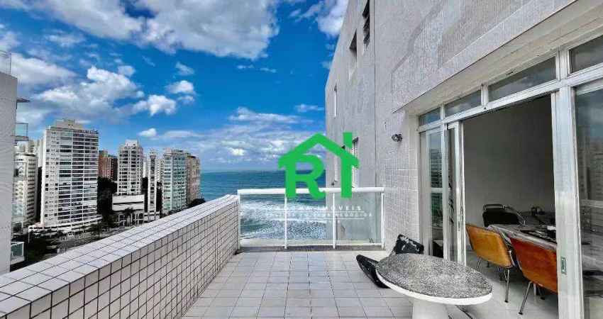 Apartamento com 4 dormitórios à venda, 190 m² por r$ 950.000 - pitangueiras - guarujá/sp
