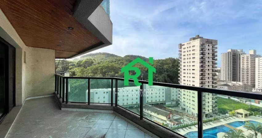 Apartamento com 2 quartos (1 suíte), 1 vaga, lazer, jardim astúrias, guarujá/sp