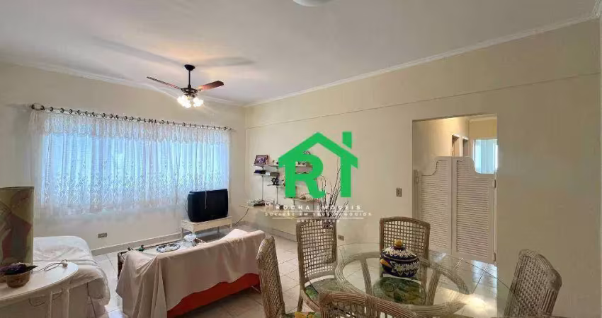 Apartamento com 3 quartos, 1 vaga, jardim astúrias, guarujá/sp