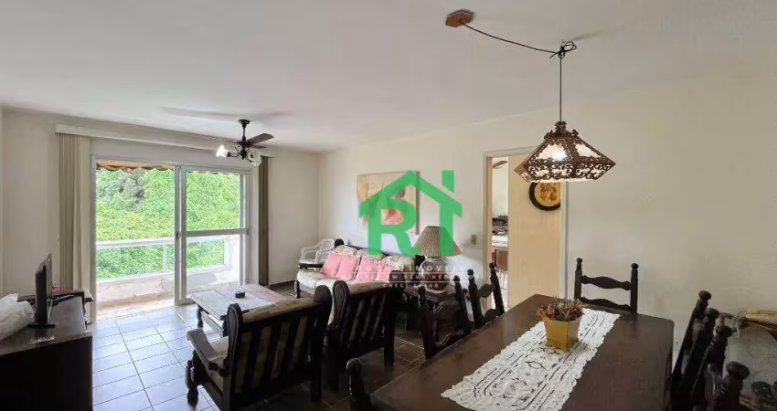 Apartamento com 2 dormitórios, 110 m² - venda por r$ 620.000,00 ou aluguel por r$ 4.300,00/mês - pitangueiras - guarujá/sp