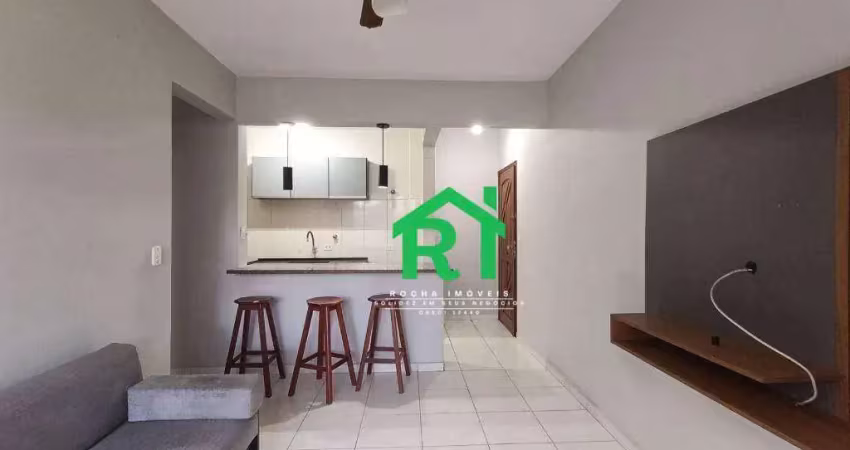 Apartamento com 1 dormitório à venda, 65 m² por r$ 260.000,00 - enseada - guarujá/sp