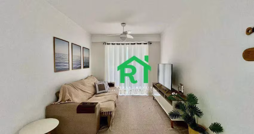 Apartamento com 2 dormitórios à venda, 75 m² por r$ 640.000 - pitangueiras - guarujá/sp