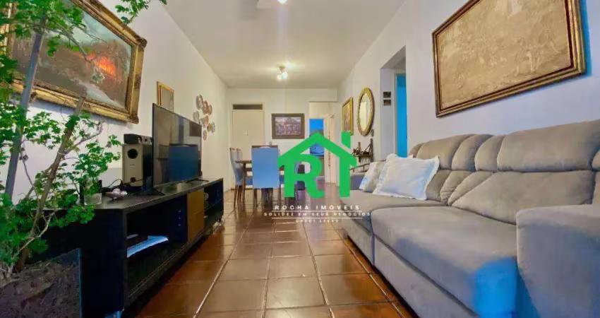 Apartamento com 2 dormitórios à venda, 95 m² por r$ 390.000,00 - pitangueiras - guarujá/sp