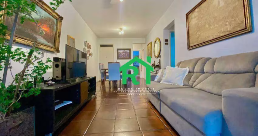 Apartamento com 2 dormitórios, 95 m² - venda por r$ 400.000,00 ou aluguel por r$ 3.000,00/ano - pitangueiras - guarujá/sp