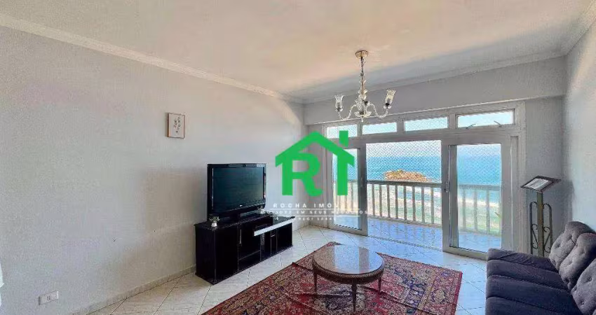 Apartamento frente mar com 3 quartos (1 suíte), 1 vaga à venda em pitangueiras, guarujá