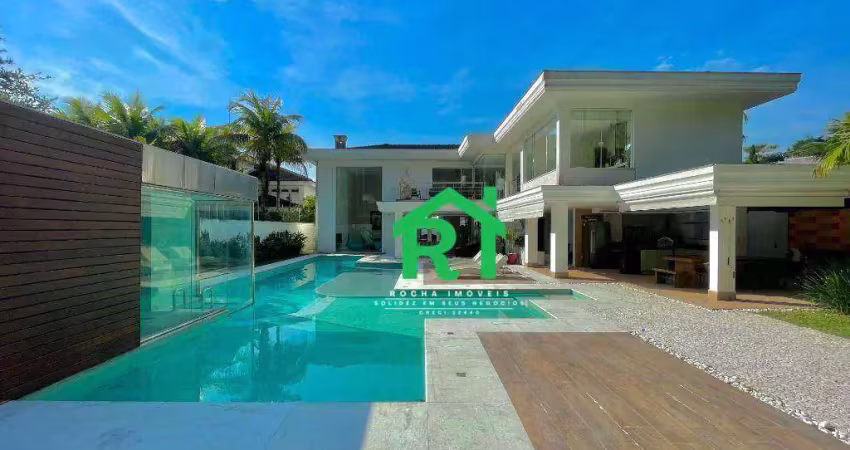 Casa com 6 suítes à venda em jardim acapulco, guarujá | rocha imóveis guarujá