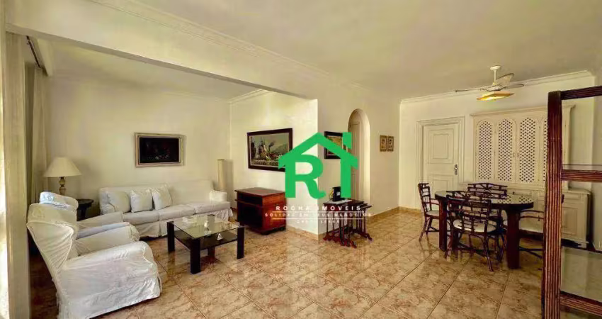 Apartamento vista mar, 3 dormitórios, 120 m² - venda por r$ 600.000 ou aluguel por r$ 4.200/mês - pitangueiras - guarujá/sp