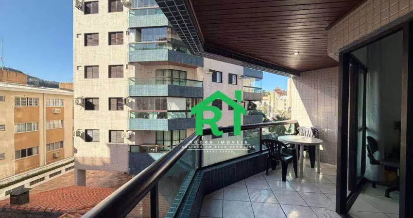 Apartamento com 2 dormitórios, 74 m² - venda por r$ 520.000 ou aluguel por r$ 5.000/mês - enseada - guarujá/sp