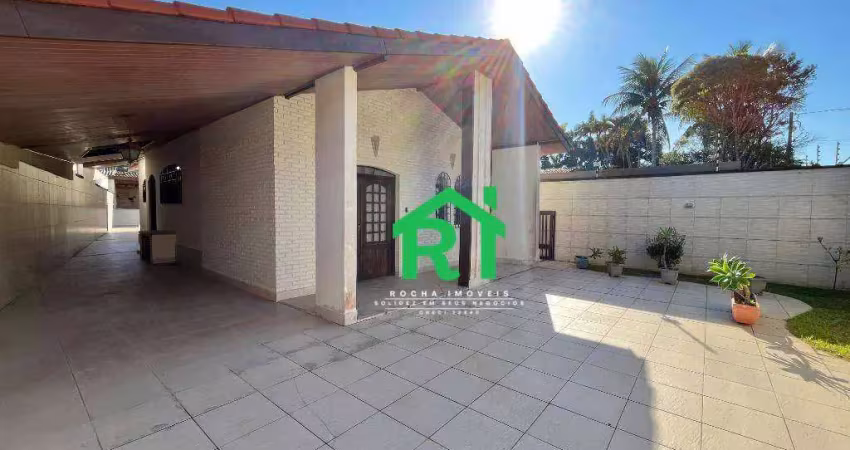 Casa à beira mar com 3 quartos (1 suíte), 4 vagas, jardim guaiuba, guarujá/sp