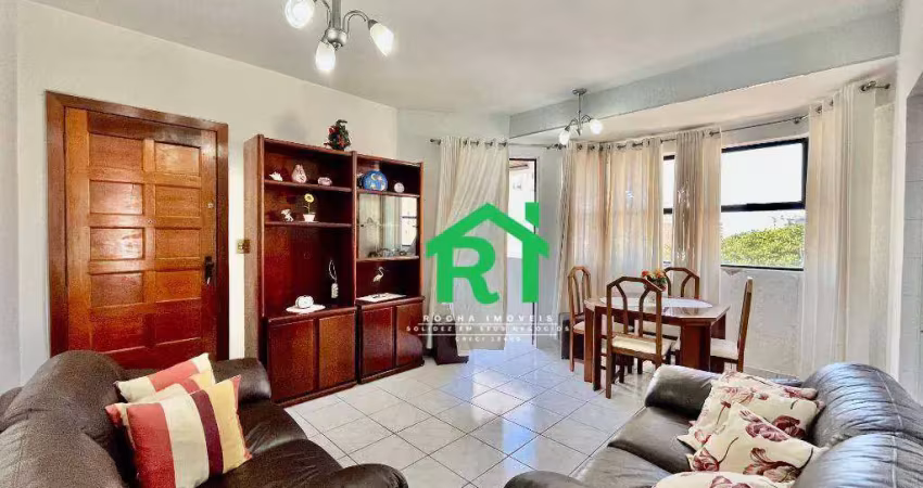 Apartamento com 2 dormitórios à venda, 60 m² por r$ 400.000,00 - jardim astúrias - guarujá/sp