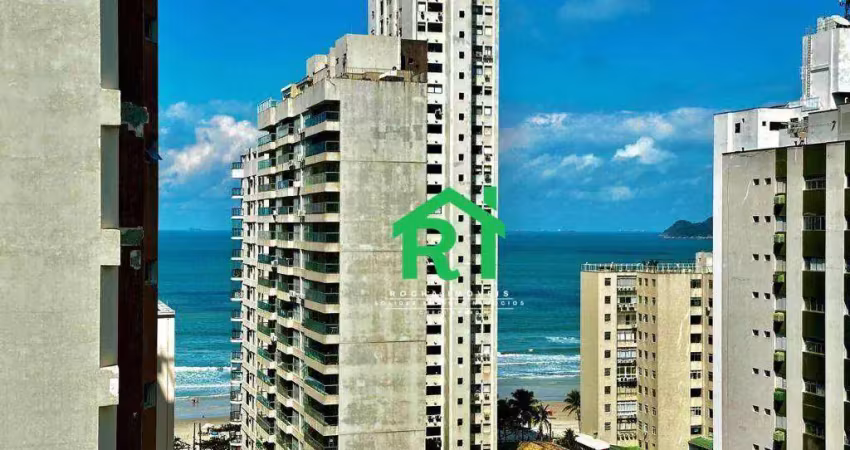 Apartamento beira mar, 3 dormitórios, 2 vagas, lazer, pitangueiras, guarujá/sp.