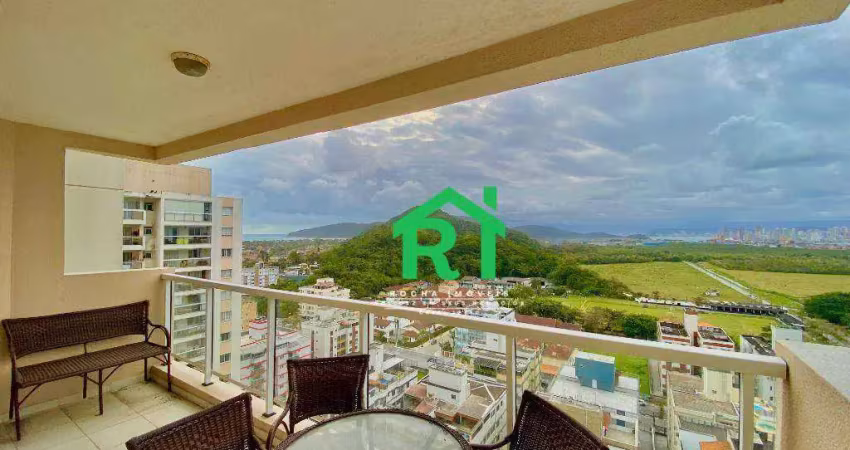Apartamento com 2 dormitórios à venda, 76 m² por r$ 690.000,00 - jardim astúrias - guarujá/sp