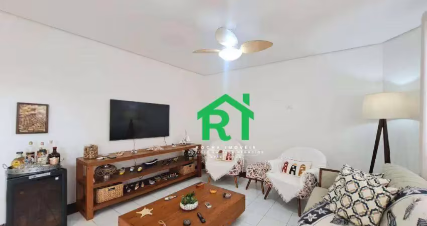 Apartamento com 3 dormitórios à venda, 135 m² por r$ 795.000,00 - pitangueiras - guarujá/sp