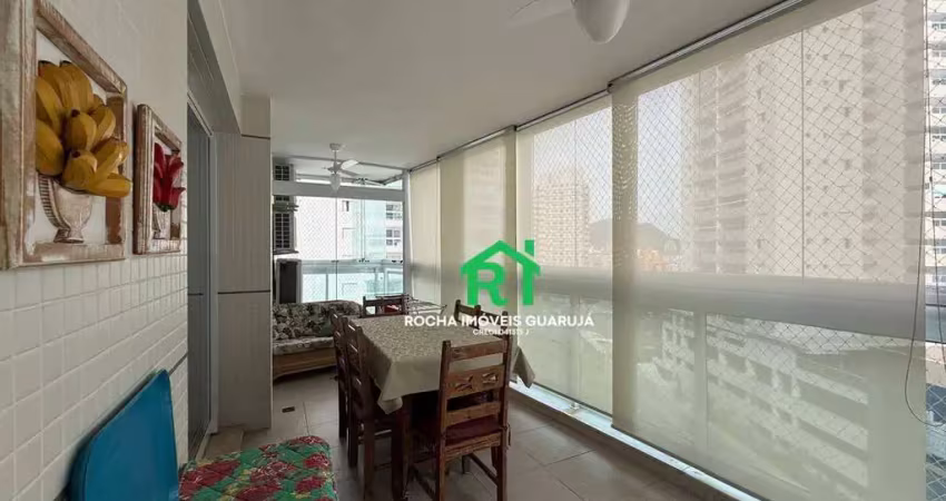 Apartamento frente mar com 2 dormitórios (1 suíte), varanda gourmet e lazer – astúrias, guarujá
