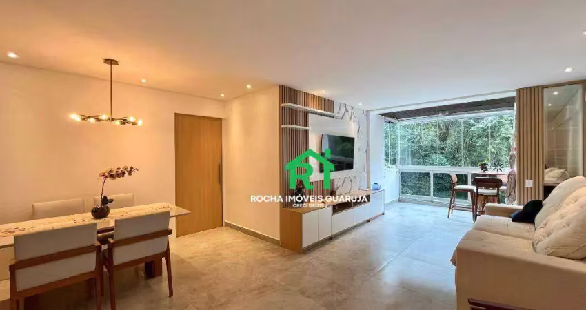 Apartamento com 3 quartos (2 suítes), 2 vagas e lazer à venda em pitangueiras, guarujá