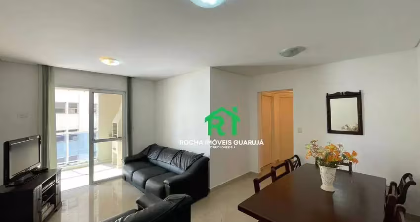 Apartamento com 3 dormitórios (1 suíte), beira mar, lazer, astúrias, guarujá/sp
