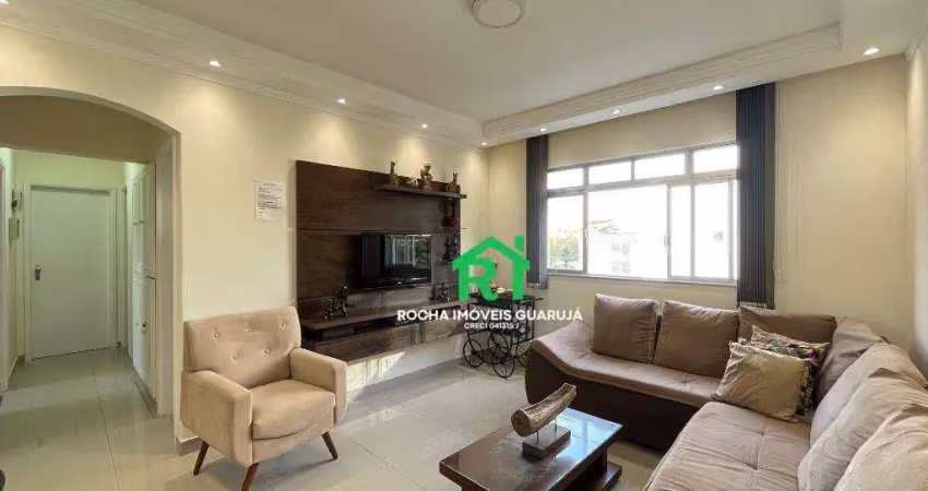 Apartamento com 3 dormitórios, 1 vaga, enseada, guarujá/sp