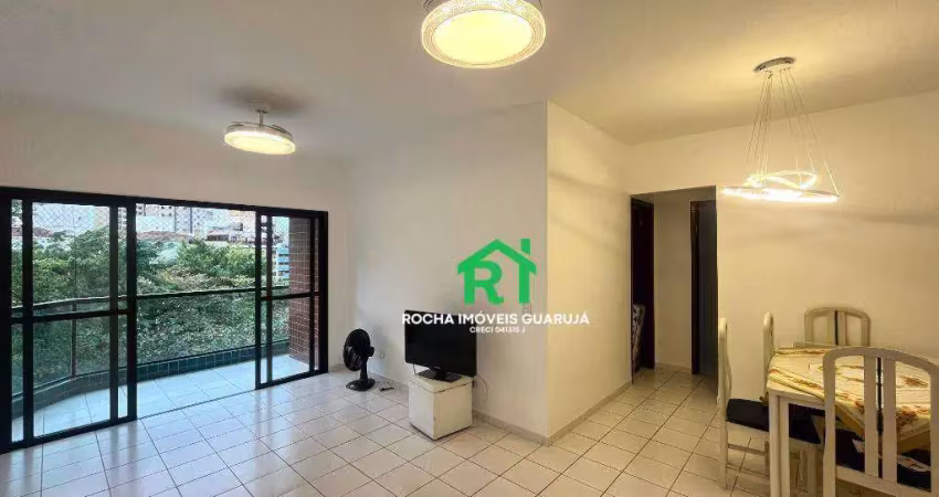 Apartamento com 2 quartos (1 suíte), 1 vaga e lazer à venda em jardim astúrias, guarujá