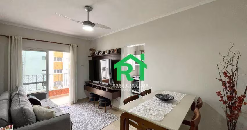 Apartamento com 1 dormitório, 65 m² - venda por r$ 395.000,00 ou aluguel por r$ 3.200,02/mês - pitangueiras - guarujá/sp