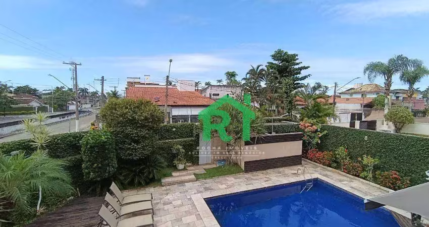 Casa com 4 dormitórios à venda, 470 m² por r$ 1.350.000,00 - enseada - guarujá/sp